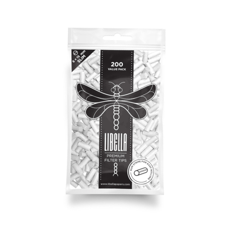 Filtros LIBELLA negro SLIM 200u
