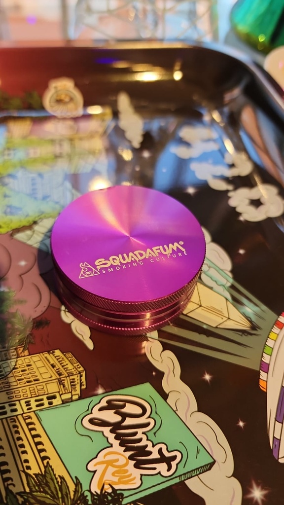 Picador squadafum simple metal 2 pisos