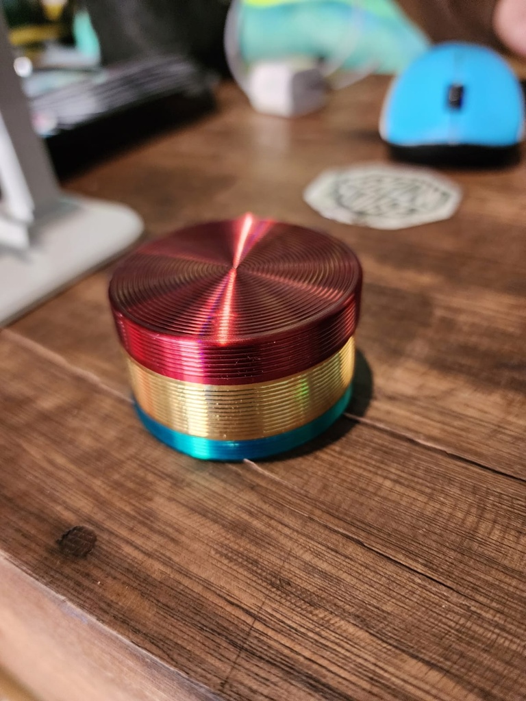 Picador tricolor metal dk 3 piezas
