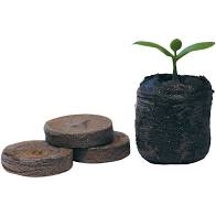 Turba prensada jiffy