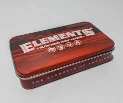 ELEMEN TIN CASE - ROJO/AZUL