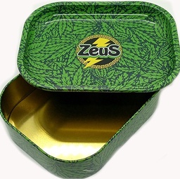 lata zeus hoja con tapa bandeja