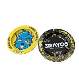 [GW00080] Cenicero 3 RAYOS  CON TAPA INMANTADA